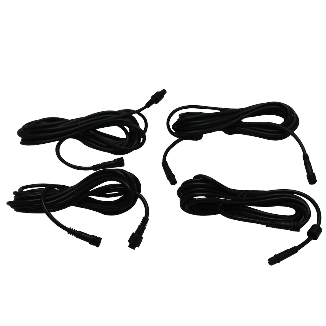 Racesport LT Universal Fitment Underbody Light Kit Cable RSRL3EXT5-4 - New 4-Pack 9FT 2.7 Meters EX