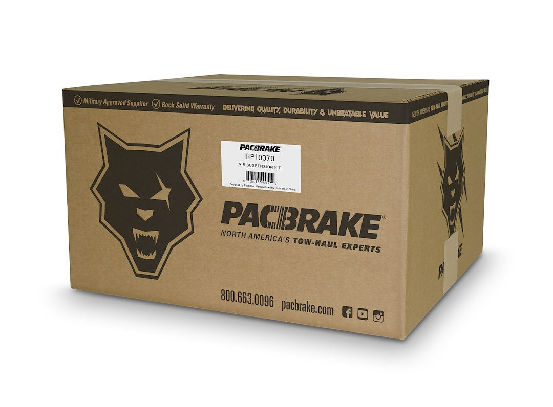 Pacbrake Limited Lifetime Warranty Helper Spring Kit HP10070-J - HP10070-J Alpha HD Pro Rear Air Sus