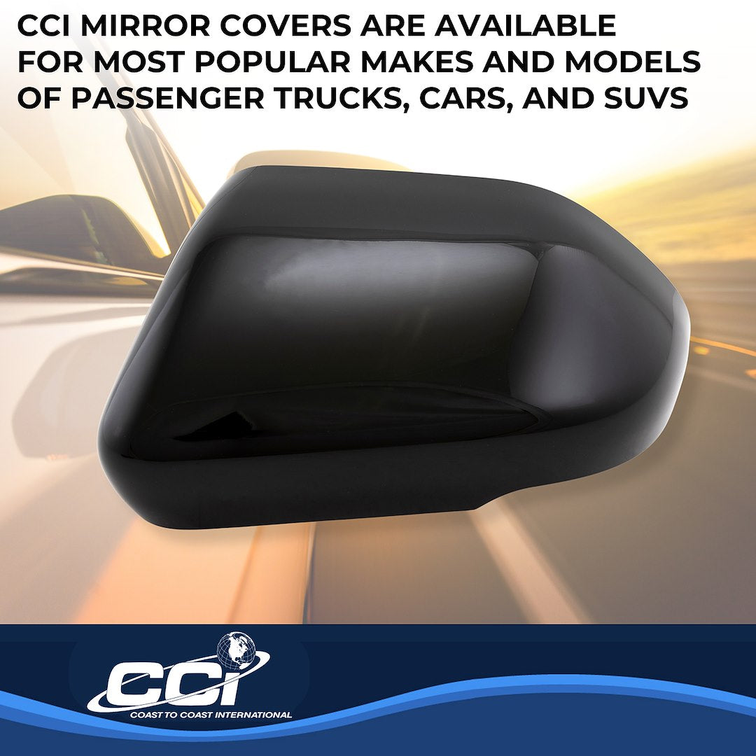 Coast2Coast Limited Lifetime Warranty Exterior Mirror Cover MC67561Black - Black MC 25-26 Explorer TS GL MC67561BLK