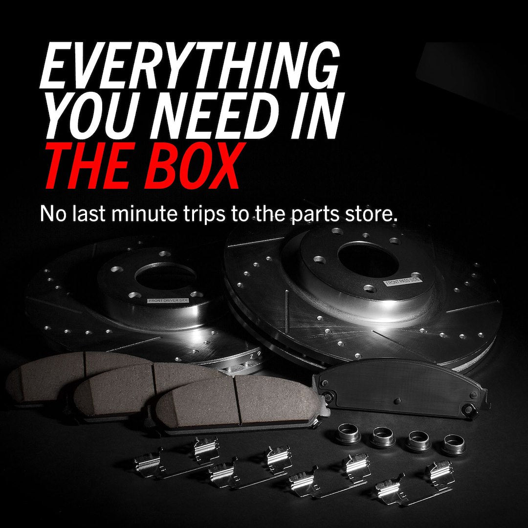 Powerstop Dust-Free Friction Formula Brake Kit K7939 - Z23 Evolution