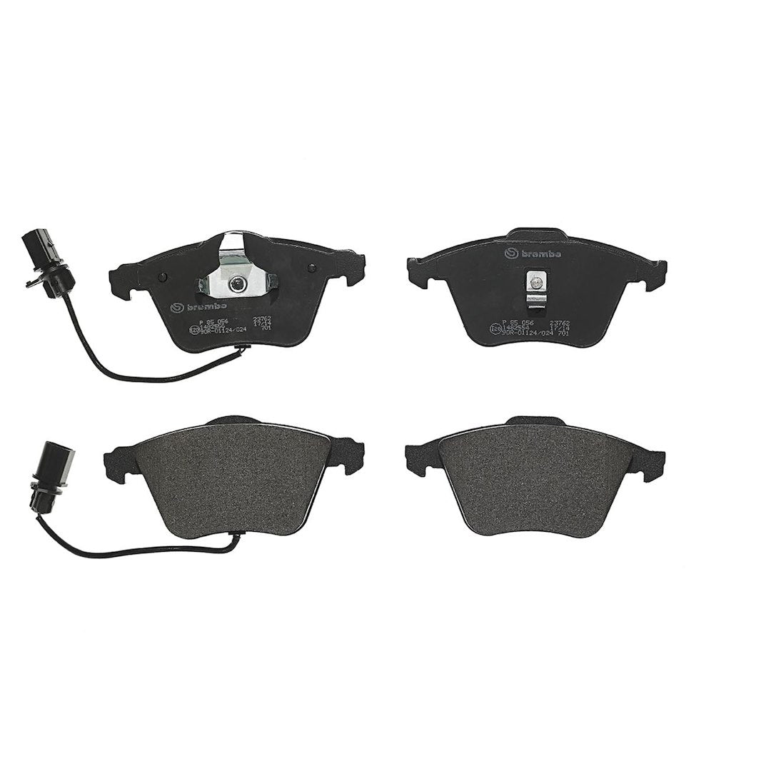 Brembo Premium Low-Met OE Equivalent Pad Brake Pad P85056 - Disc Set