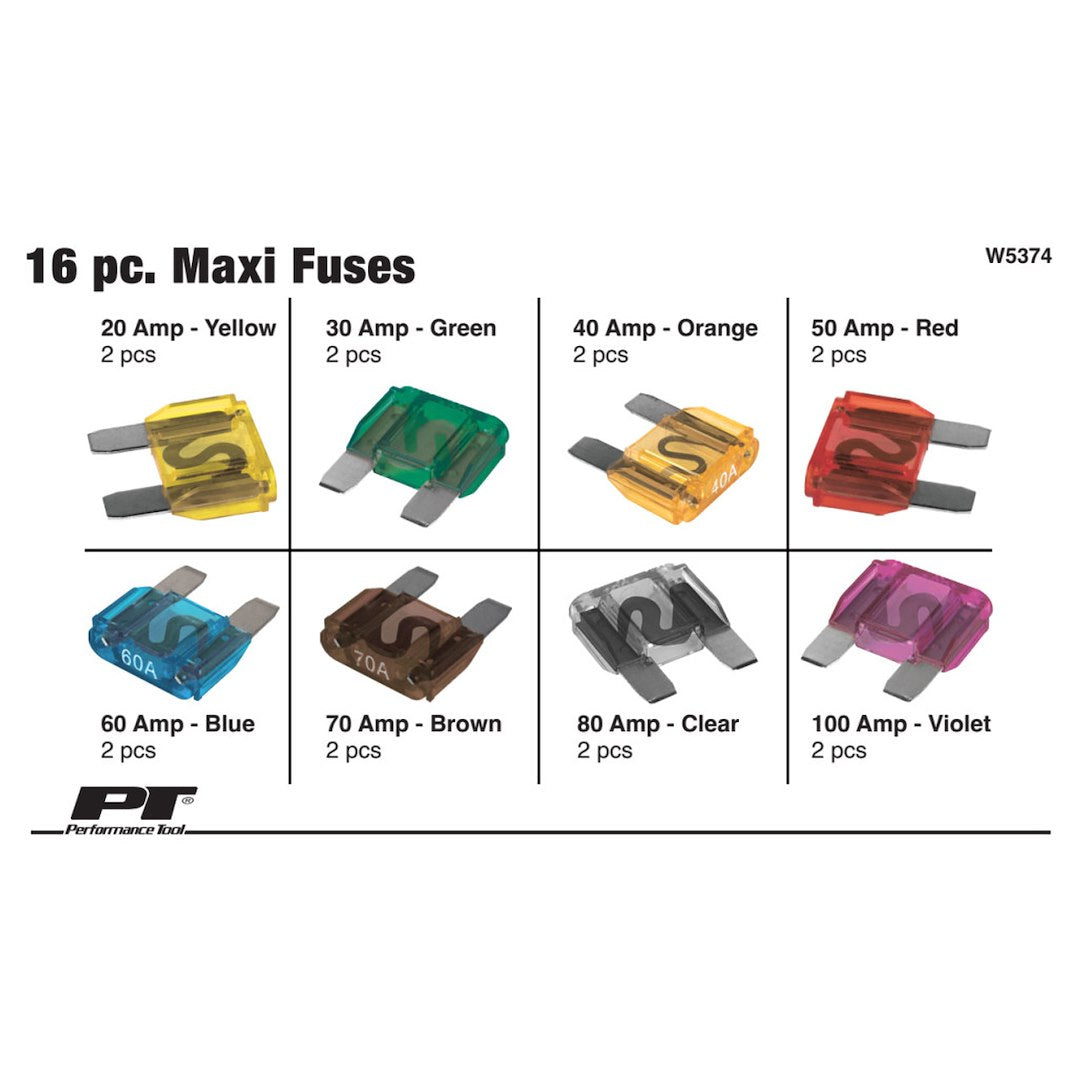 Perform Tool W5374 Fuse Assortment
