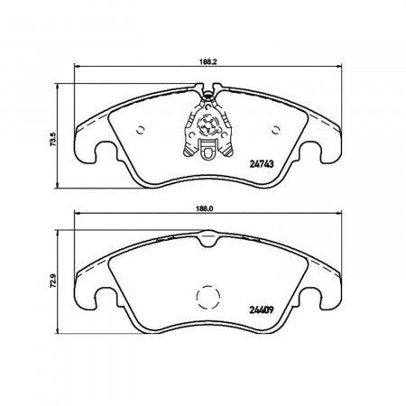 Hella Maximum Durability And Comfort Brake Pad 355013751 - Set Disc