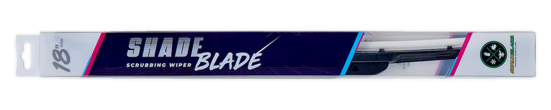 Scrubblade Ensure Quiet Operation Windshield Wiper Blade CBW1700 - White 17 Silicone Shadeblade