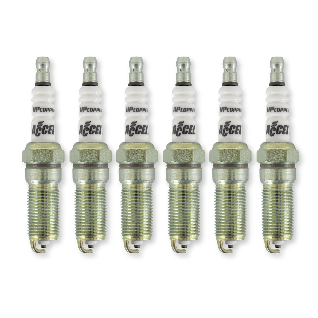 Accel Plugs One Step Colder Than Stock Spark Plug 578-6 - Ford EB V6 Heat
