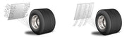 Putco Features New Hex Shield™ Pattern Mud Flap 78485 - Skins Brushed Stainless Steel
