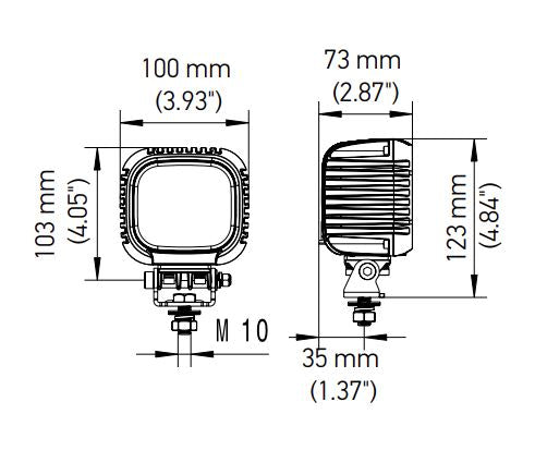 Hella 357109031 Work Light