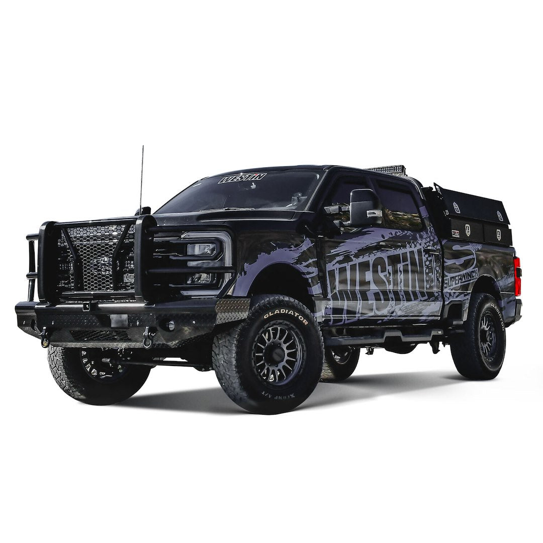 Westin Honeycomb Mesh Protects Grille Bumper 58-311205 - 2023 F250 Bandit Guard