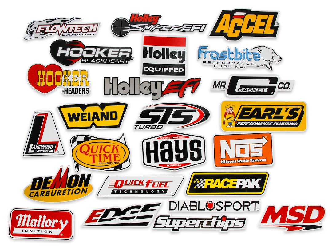 Holley High Quality Decals 36-462 - GO Fast Sticker Pack