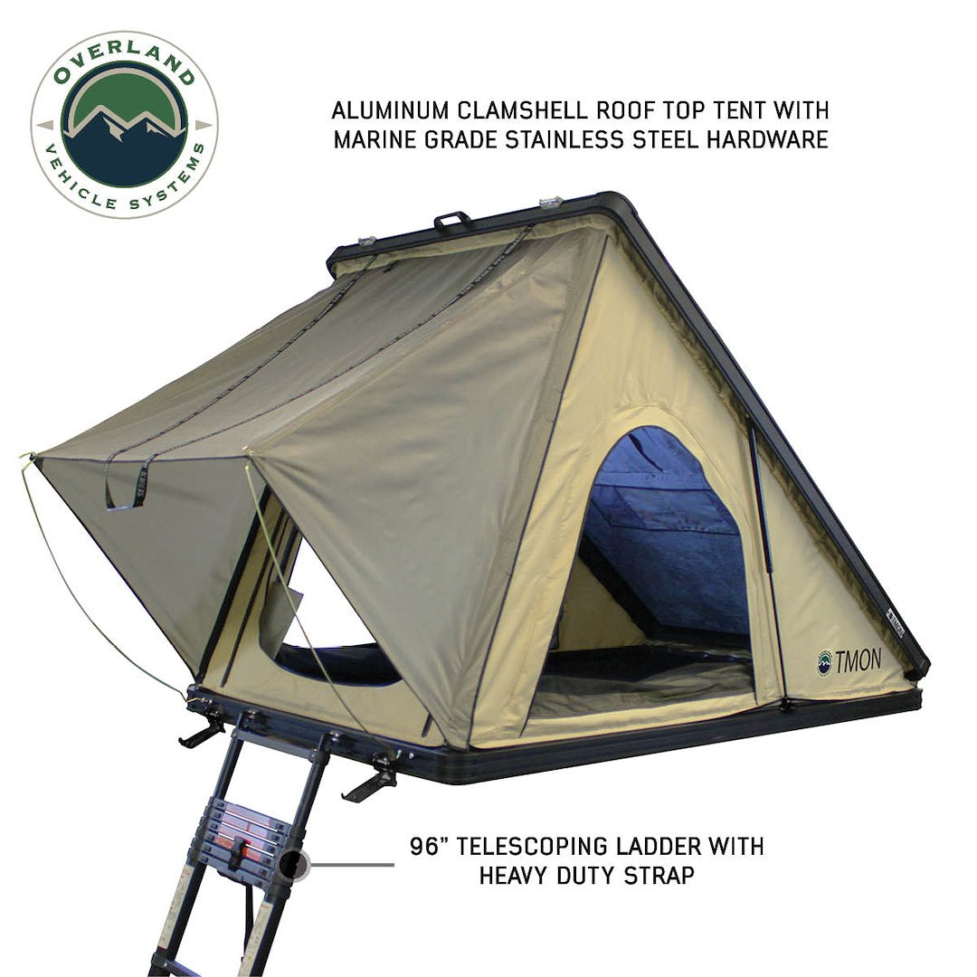 Overland VCL Simple Installation Tent 18119935 - LD Tmon Clamshell Aluminum Roof