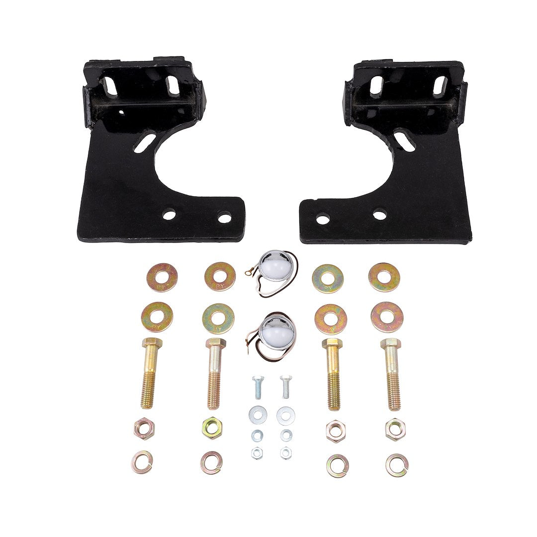 Cattleman Solid Beaded Welding Bumper Mounting Kit 4224KIT - 4224 Rear Bumper-7 Drop