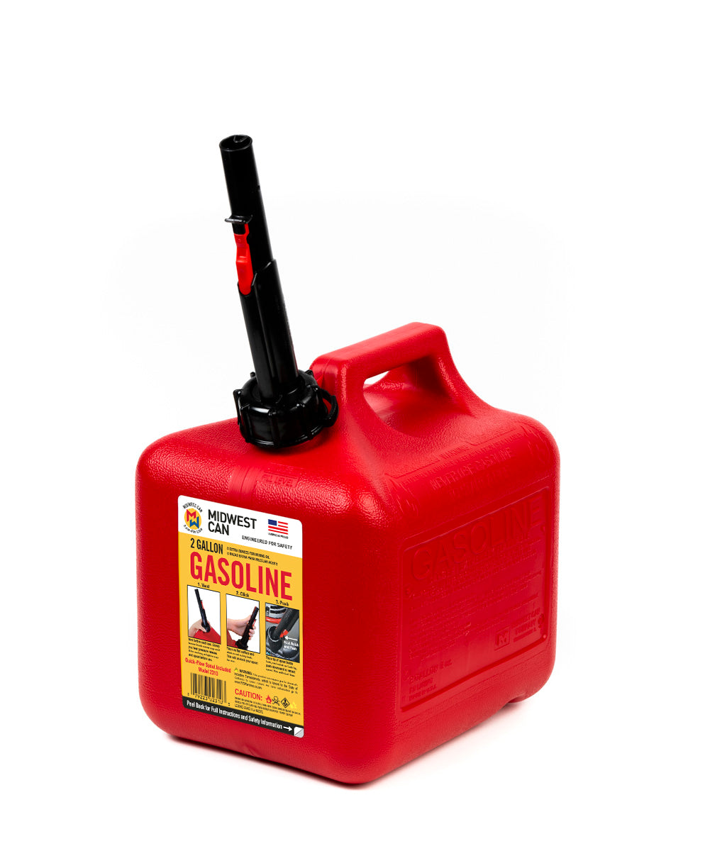 Midwest CAN Midwest Can: Engineered For Safety Liquid Storage Container 2310 - Gallon Gas