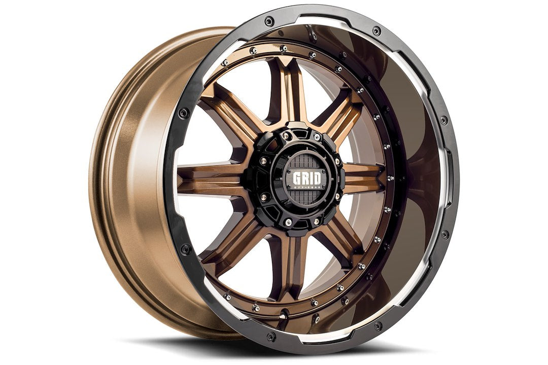 Grid Wheels With Grid Logo Center Cap GD1018090052R187 - 10 18X9.0 5X127 139.7 -12 87.1