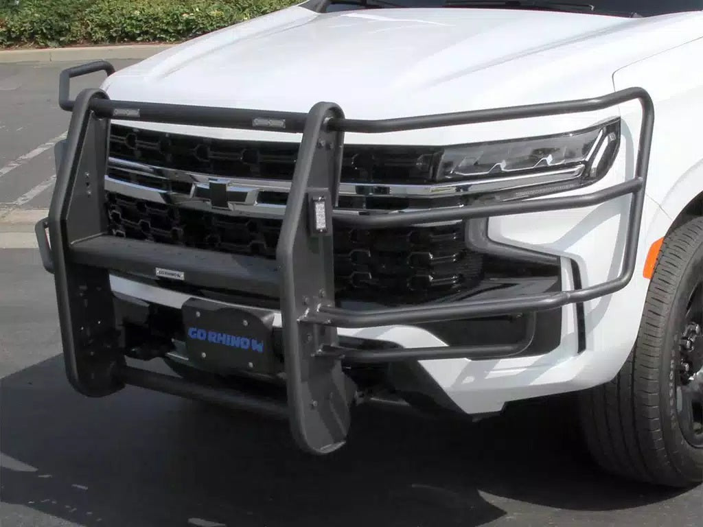 Public Safty Easy No-Drill Installation Bumper Push Bar 5165A-2L - LR Series Aluminum