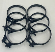 Helix Racing 110-1051 Black Anodized Finish - Black Oem Style 49-51MM 6PK