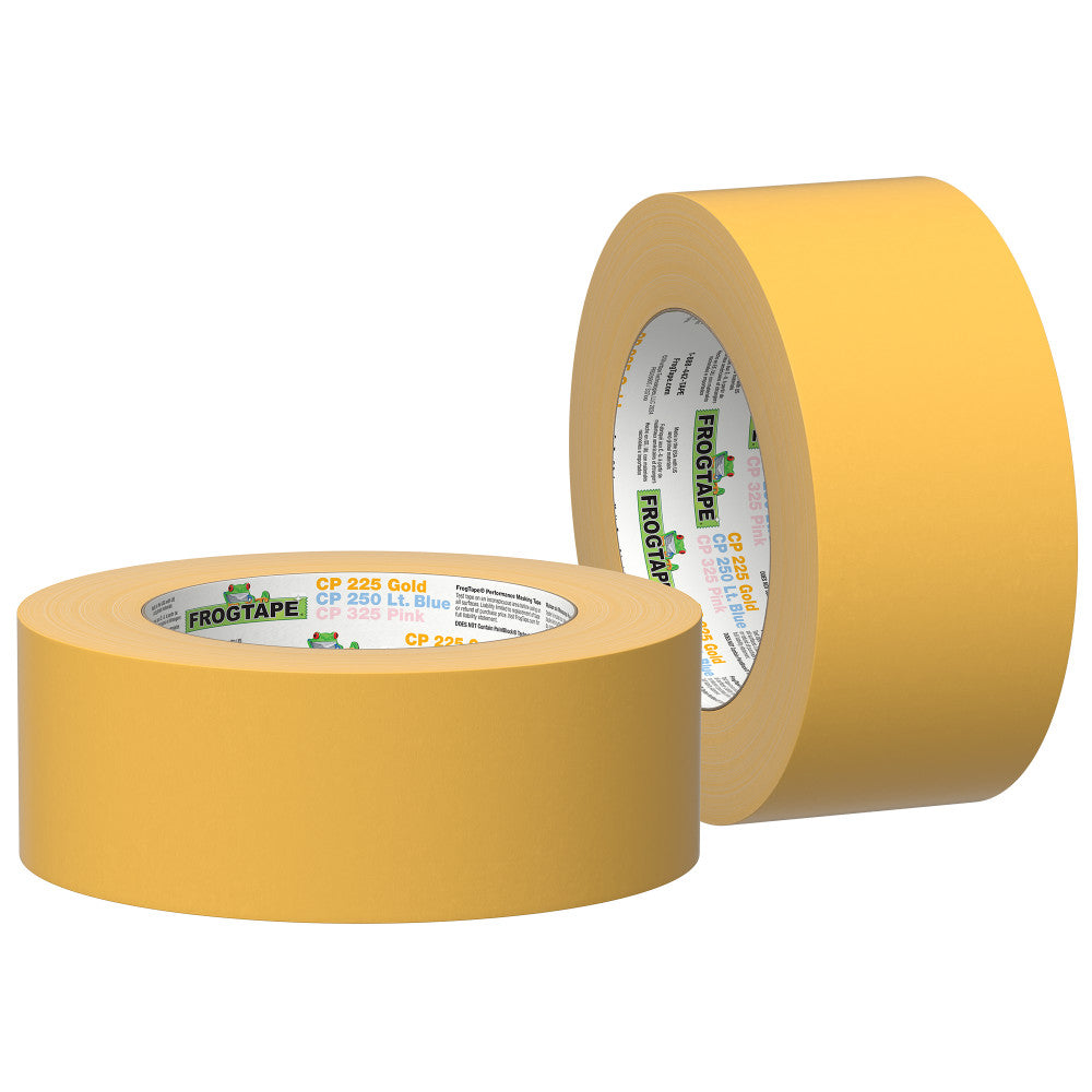 Shurtape Residue-Free Removal Masking Tape 105545 - Gold CP 225 Gold-18MM 55M-48 RLS CS