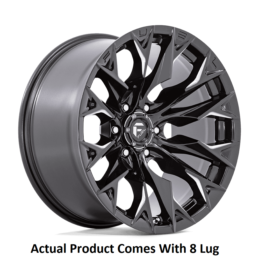 Fuel Offroad With Fuel Logo Center Cap Wheel D80320908250 - Black D803 20X9 8X6.5 G-Black-Mill 1MM