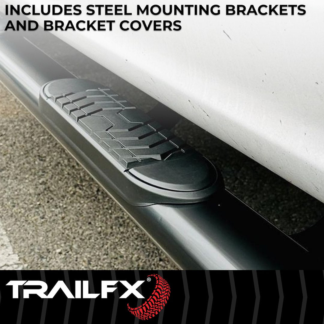 Trailfx A7048B Nerf Bar - Black