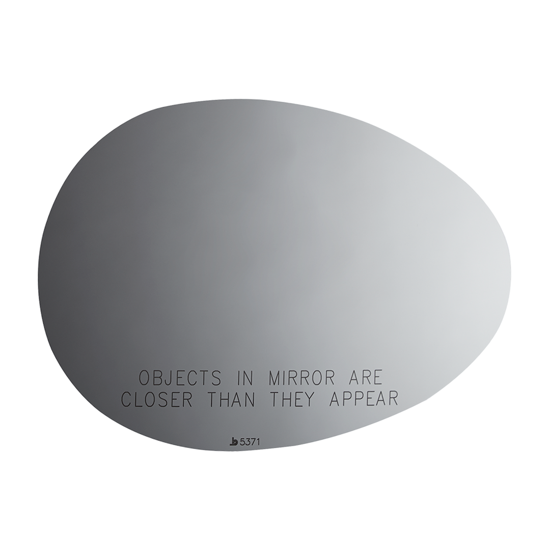Burco Mirror Smooth Edges For Safety Exterior Mirror Glass 5371 - Mirror Side View