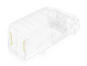 Legend Fleet No Supplier Warranty Interior Grab Bar FFO0425-G3L0Y - Transit Rear Handle Sets