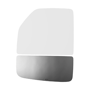 Burco Mirror Smooth Edges For Safety Exterior Mirror Glass 3970 - Mirror Side View