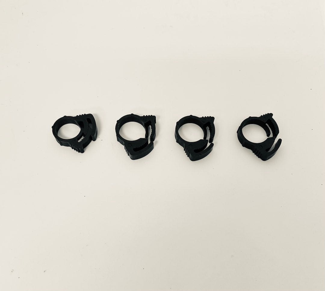 Helix Racing 111-2224 Constructed From Nylon - 100PK Ratchet Clamps 15 32