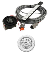 Bobs Machine 110-310000 0 To 6 Range - White Led Gauge Std Plate