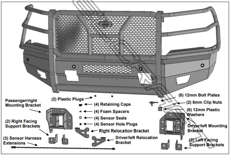 Steelcraft AL60-10490C Bumper