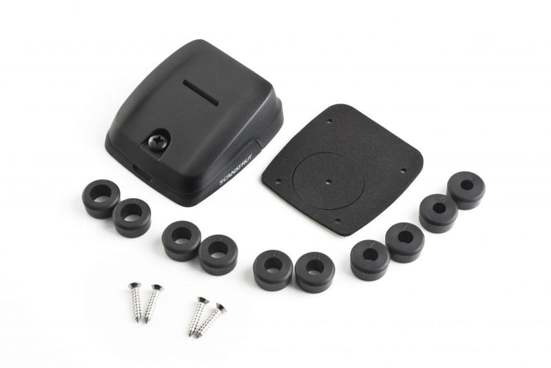 Scanstrut Designed For Two Cables Cable Gland DS-HD10-Black - Black DS-HD10-Black Horizontal Double DS-HD10-BLK