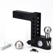 Weigh Safe AWS6-2 Aero Hitch 6 inch drop ball mount