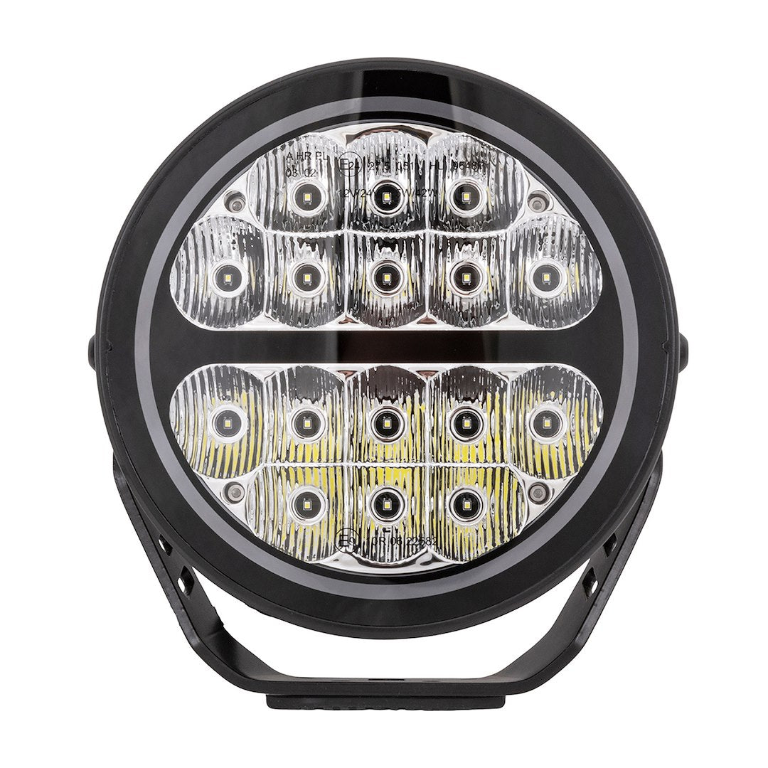Trailfx Limited Lifetime Warranty Driving/ Fog Light 7RNDF2 - 7IN Rnd 16X5W FL PR BK Ambr CV