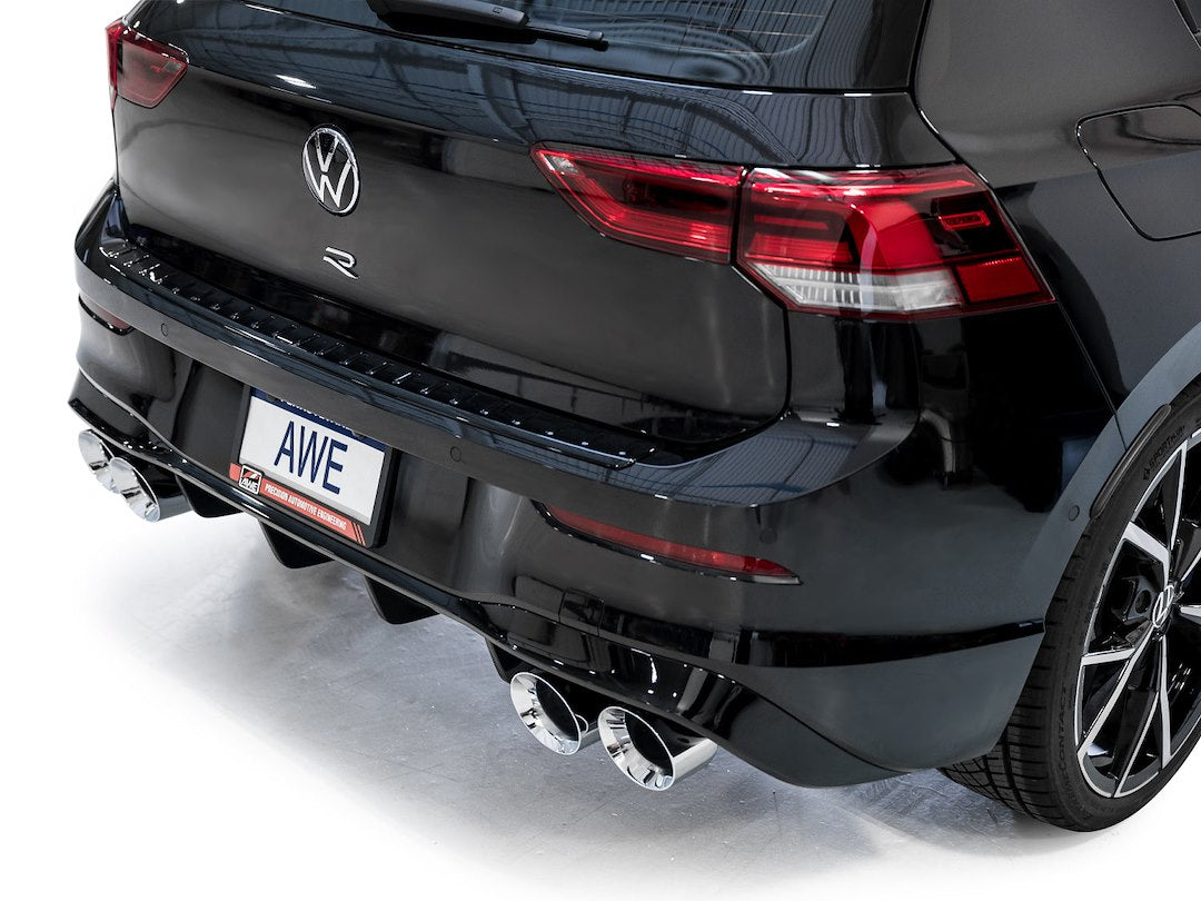 AWE Limited Lifetime Warranty Exhaust System Kit 3020-42658 - Chrome Silver Track Edition