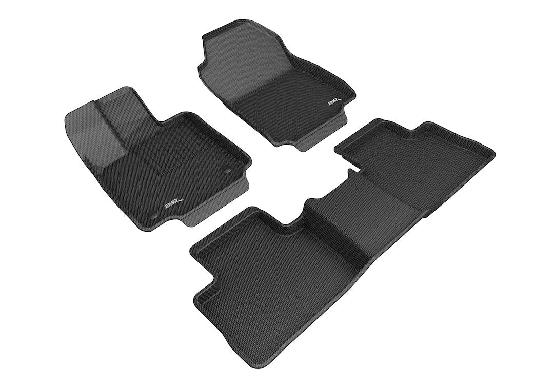 3D Mats/U-AC L1TY25401509 Floor Liner - Black