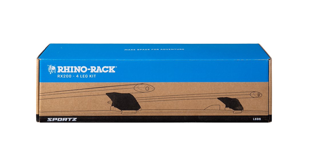 Rhino Rack Quick And Easy Installation Roof Rack Mounting Kit RX200-4 - RX200-4 Leg X4