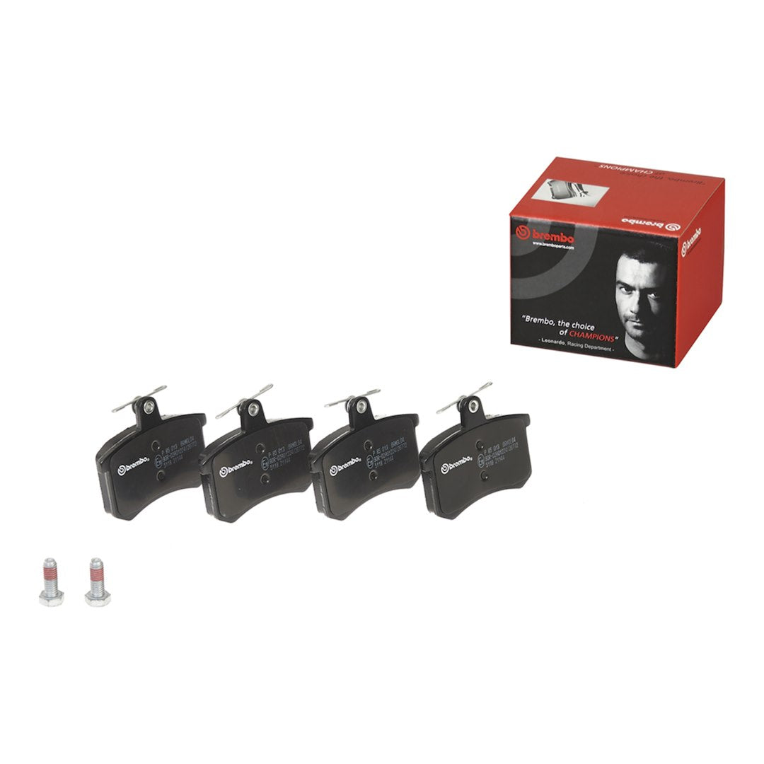 Brembo Premium Low-Met OE Equivalent Pad Brake Pad P85013 - Disc Set