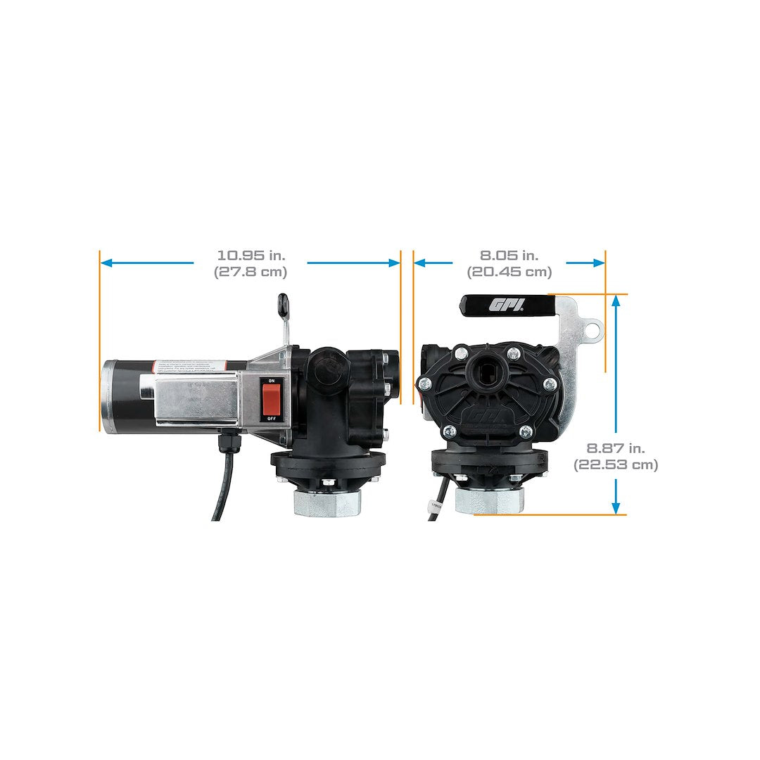 GPI CSA Certified Liquid Transfer Tank Pump 118003-2 - PA-200H-2UR