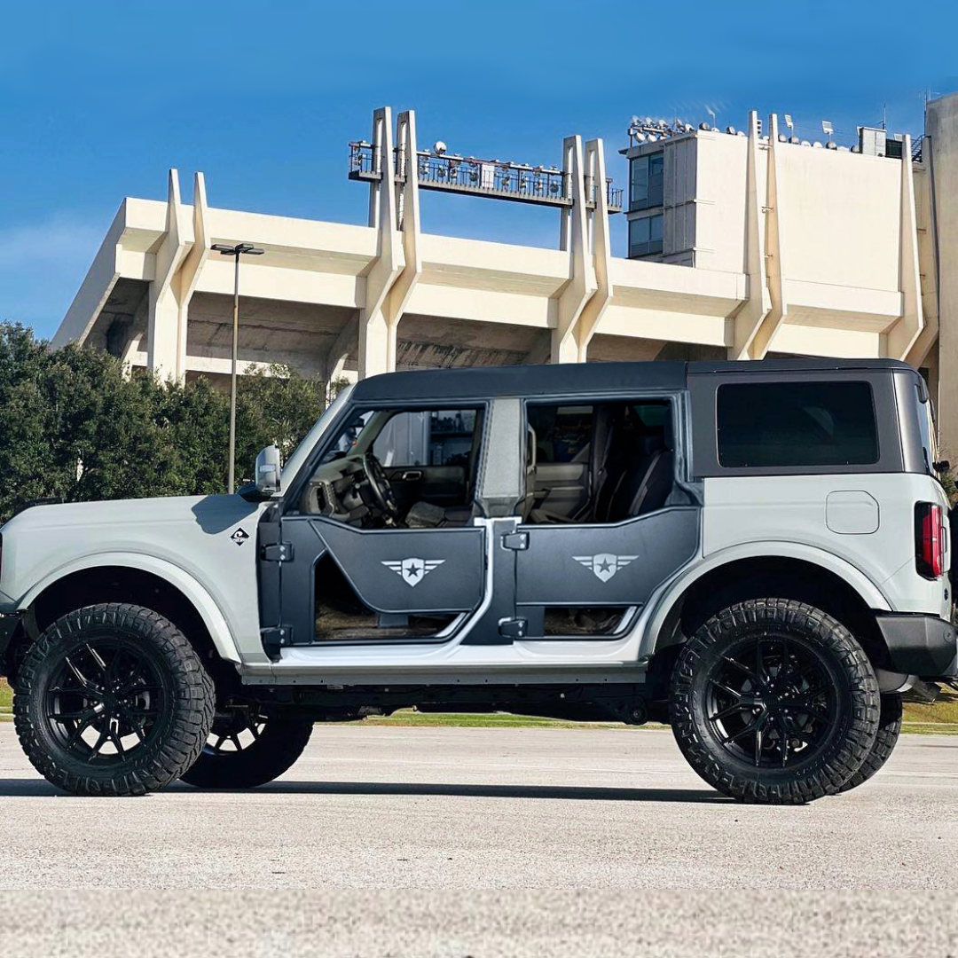 Combat Offrd Drilling Required For Installation Door 45-1049 - Ford Bronco Mission Doors Rear PA