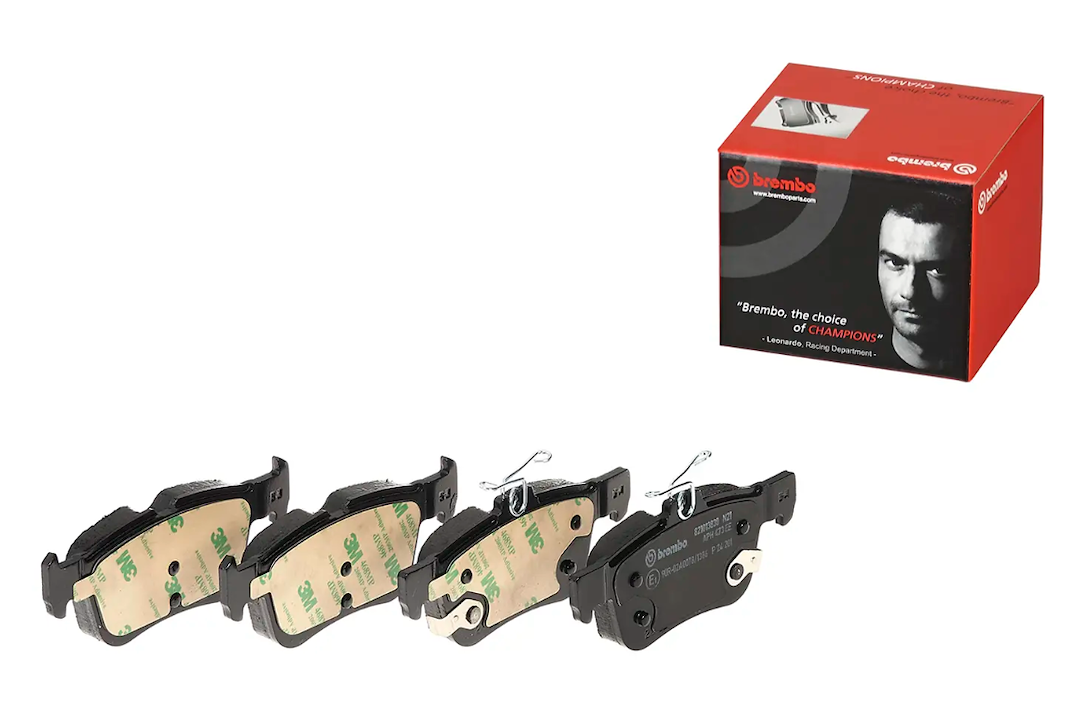 Brembo Premium Low-Met OE Equivalent Pad Brake Pad P24201 - Discbrakepadset Lowmetal