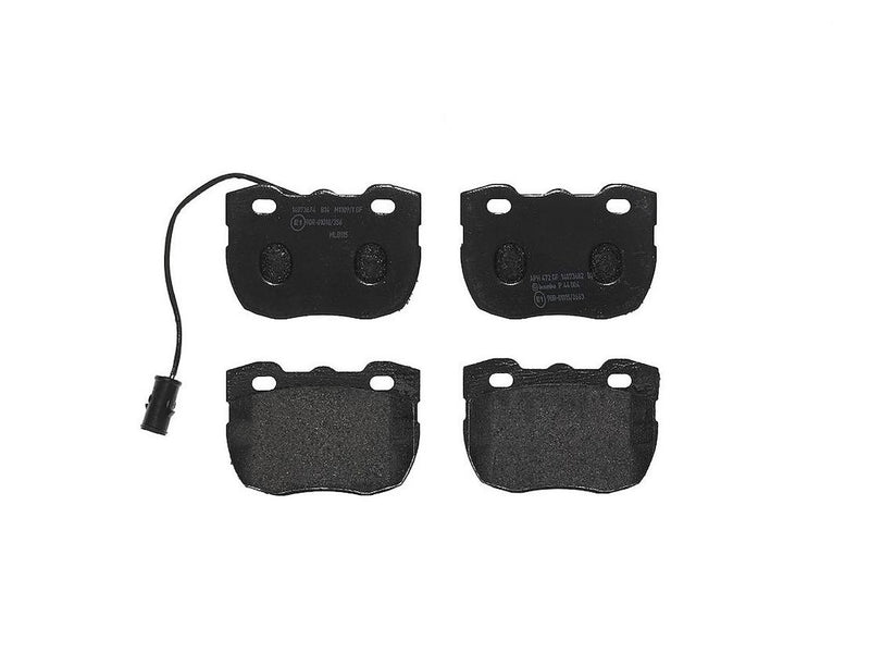 Brembo Premium Low-Met OE Equivalent Pad Brake Pad P44004 - Disc Set