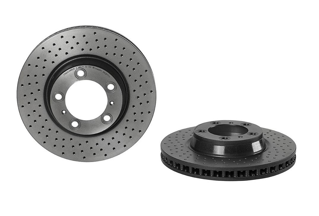 Brembo Components Not Hazardous To Health Brake Rotor 09C87711C02 - Disc