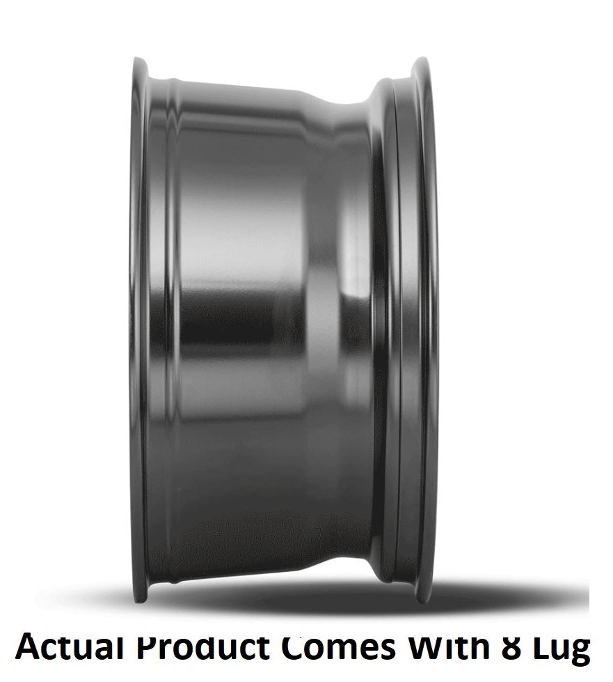 M.T. Wheel Modern Low Profile Cap Design 274709 - Black 20X9 8X170 MT Classic Pro