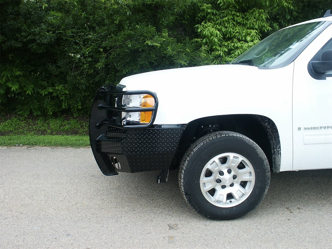 Frontier TRU Accommodates Factory Tow Hooks Bumper 300-30-7008 - Front Replacement Gmc