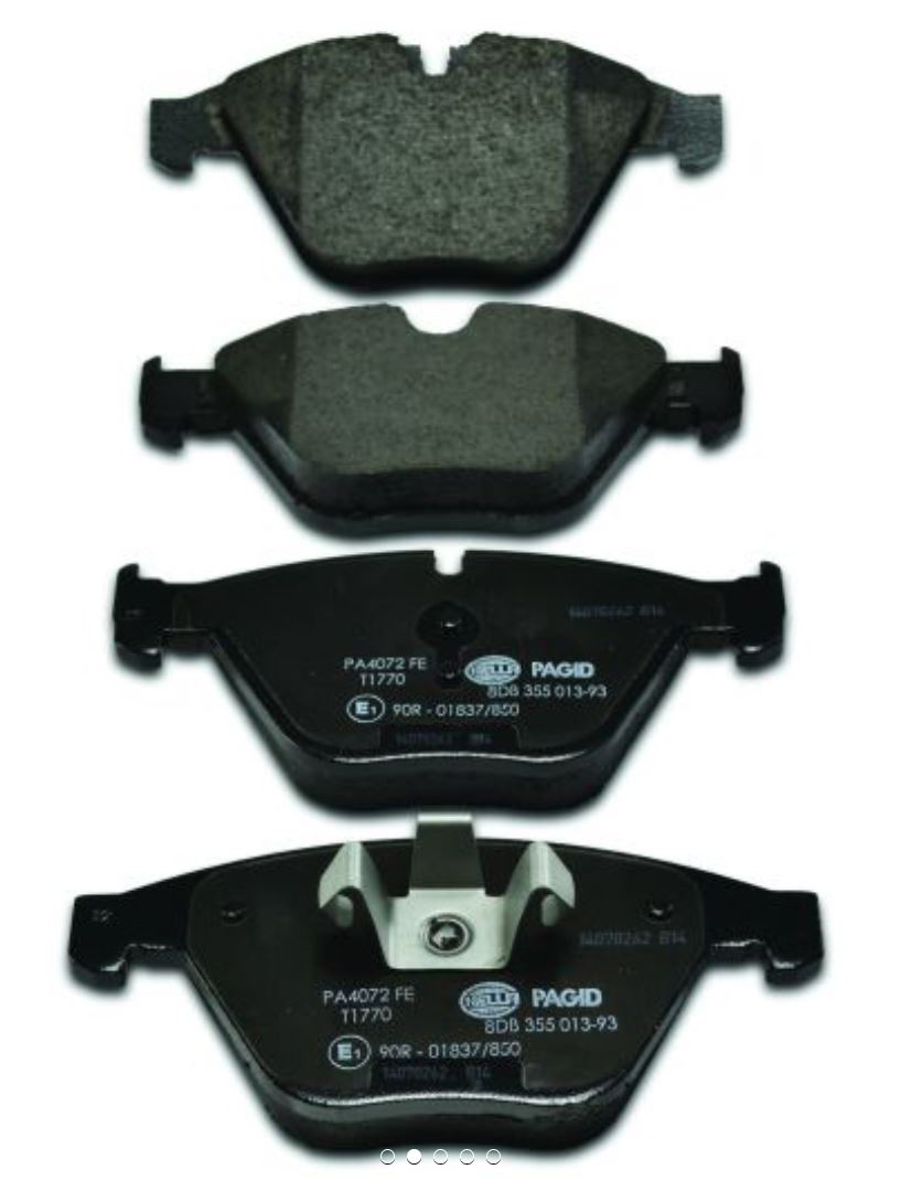 Hella Maximum Durability And Comfort Brake Pad 355013931 - Set Disc