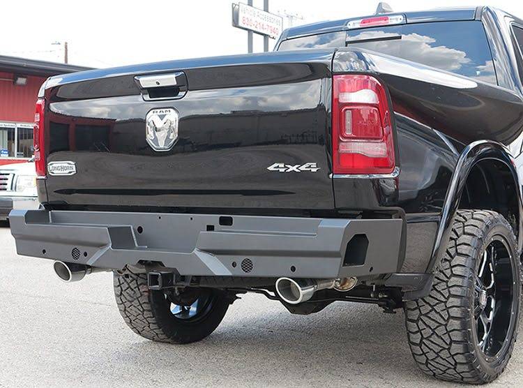 Steelcraft Accommodates Parking Sensors Bumper 65-22270 - HD Elevation Rear Fine Textu