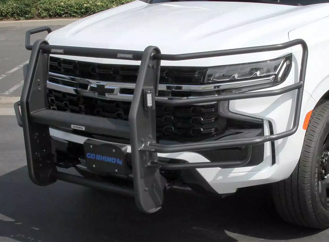 Public Safty Easy And No-Drill Installation Bumper Push Bar Top Channel Cover 2L72-M1B - LR Mask