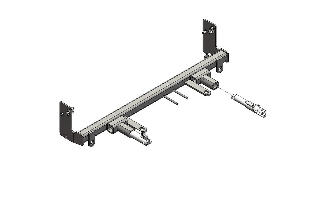 Blue OX Custom Designed For Each Vehicle Vehicle Baseplate BX3619 - 14 Subaru Fores