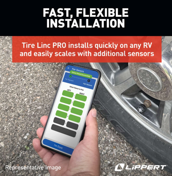 Lippert Comp 2024115889 Tire Pressure Monitoring System - TPMS