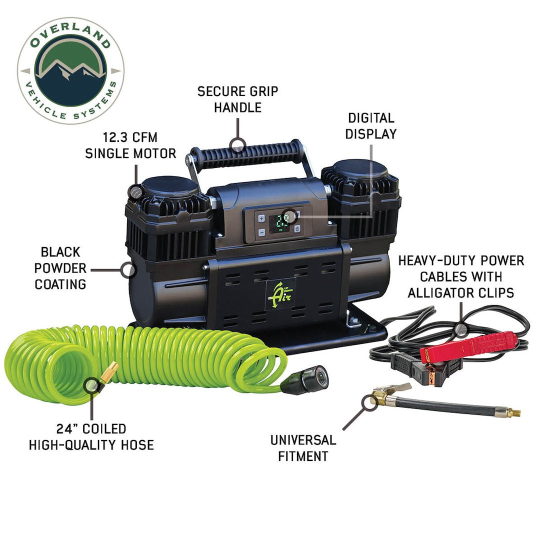 Overland VCL Built-In Thermal Cut Off Switch Air Compressor 12099923 - Egoi Portable System