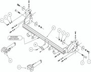 Roadmaster 521559-5 Vehicle Baseplate
