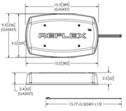 Ecco Elect Easy To Install Warning Light 5587CA - Led Minibar Head PM 12-24VDC CA